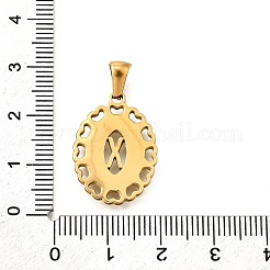 Goldene Anhänger aus 304 Edelstahl&nbsp;STAS-K300-02G-X