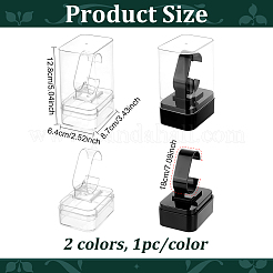 2 vitrina de plástico en forma de C para un solo reloj&nbsp;CON-PH0003-60