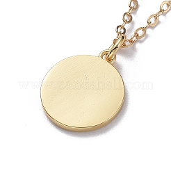Collane ciondolo in ottone&nbsp;NJEW-JN02679-03