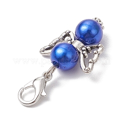 12 stücke 12 farben engel acylic imitation perle anhänger dekoration&nbsp;HJEW-JM02618