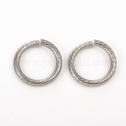 Anillos de salto abiertos de acero inoxidable 304 resistentes al deslustre&nbsp;STAS-G224-23P-01