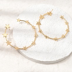 Boucles d'oreilles en laiton pour femmes&nbsp;KK-CBA3EDE-11G