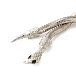 Bracelets réglables en forme de serpent en fer&nbsp;BJEW-U004-03A-P