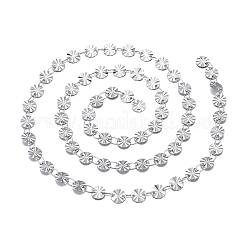 Catene a maglie girasole in acciaio inossidabile 304 anti-ossidazione&nbsp;CHS-K010-01P-02