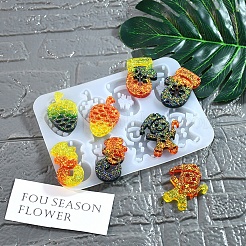 Moule à colle bricolage fier série de Noël bonhomme de neige chaussettes boucles d'oreilles moules en silicone&nbsp;PW-WG9195A-01
