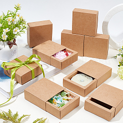 Boîte pliante en papier kraft&nbsp;CON-BC0004-32A-A