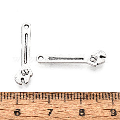 Tibetischer stil Aluminium Anhänger & Charms&nbsp;TIBE-N014-24AS