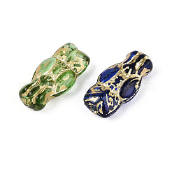 Perles de verre hibou&nbsp;GLAA-T025-33M