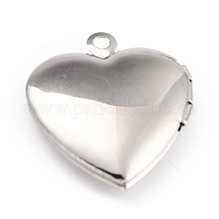 Pendentifs médaillons en acier inoxydable 316 anti-ternissement&nbsp;STAS-L258-005A-P
