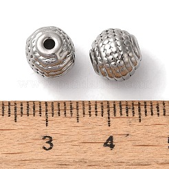 Anlaufgeschützte Perlen aus Edelstahl 304&nbsp;STAS-I305-132P