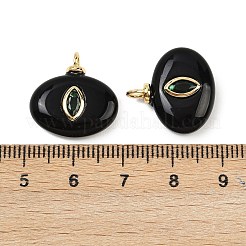 Pendenti in onice nero naturale (tinto e riscaldato).&nbsp;LS-KK-B157-42H-10