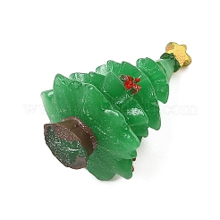 Estatuas de resina con forma de figurita navideña&nbsp;DJEW-M018-01F