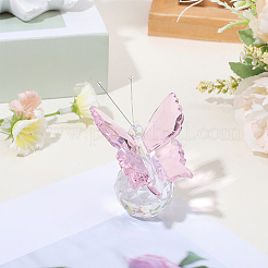 1 Stück Schmetterlings-Displaydekoration aus Glaskristall&nbsp;LAMP-CN0001-01C