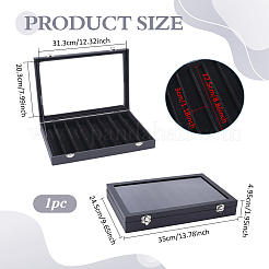 Stiftehalter-Displayboxen aus MDF mit einem Fach&nbsp;ODIS-WH0086-232B-02