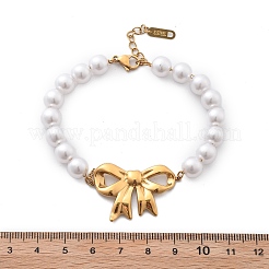 Ionenplattierung (IP) 304 Edelstahl-Gliederarmbänder für Frauen&nbsp;BJEW-P345-09G