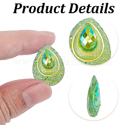 Cabochon in resina 50 pzpcs&nbsp;CRES-GF0001-07B