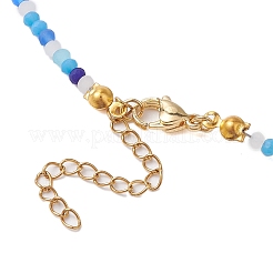 Vetro collane di perline&nbsp;NJEW-JN04896