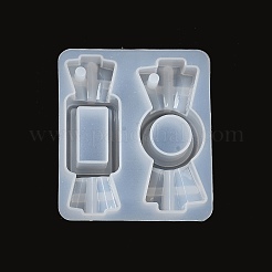 DIY Candy Anhänger Shaker Silikonformen&nbsp;X-DIY-A038-03
