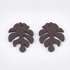 Pendenti in legno di pioppo dipinto&nbsp;WOOD-T021-11C