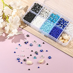 DIY-Armband-Sets mit bösem Blick aus Harz&nbsp;DIY-YW0010-25