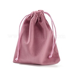 Sacchetti portaoggetti in velluto con coulisse per gioielli&nbsp;ABAG-P013-02D-06