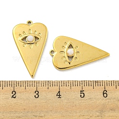 Natürliche weiße Jade Herz Auge Anhänger&nbsp;STAS-L278-114G-01