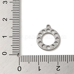 Anlaufgeschützte Anhänger aus 304 Edelstahl&nbsp;LS-STAS-O005-10P
