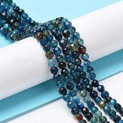 Chapelets de perles d'agate naturelle&nbsp;G-Q1000-02G