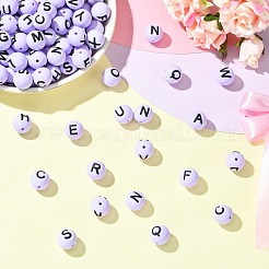 104 pièces 26 styles de perles de silicone&nbsp;SIL-SZ0003-40C