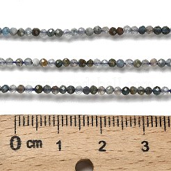 Chapelets de perles en apatite naturelle&nbsp;G-RM2025-A23-2mm