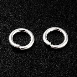 Anillos de salto abiertos de latón chapado en rack&nbsp;KK-O139-18O-S