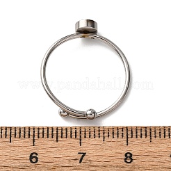 Verstellbare Manschettenringkomponenten aus Edelstahl 304&nbsp;STAS-D372-08P-01
