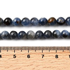 Natürliche kyanit / cyanit / disthen perlen stränge&nbsp;LS-G-G272-A01-6mm