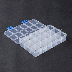 Organizer-Aufbewahrungsboxen aus Kunststoff&nbsp;X-CON-WH0001-03