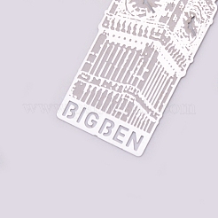 Lesezeichen aus Edelstahl&nbsp;STAS-WH0015-47P