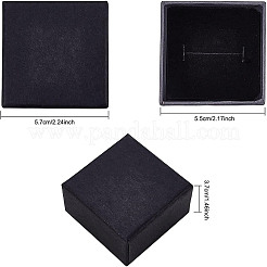 Kraftpapier Karton Schmuckschatullen&nbsp;LS-CBOX-BC0001-13B