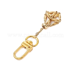 304 acciaio inossidabile macramè catena sacchetto vuoto pietra porta ciondolo decorazione&nbsp;HJEW-JM02082