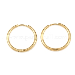 Orecchini a cerchio huggie in acciaio inossidabile 304&nbsp;SA-CBA02E8-11G