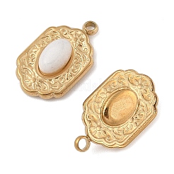 Natürliche weiße Jade Anhänger&nbsp;STAS-P380-23G-01