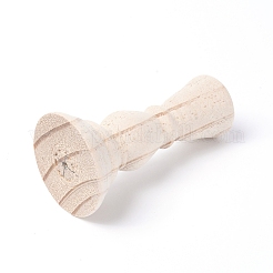 Bougeoirs en bois naturel&nbsp;DJEW-WH0033-13