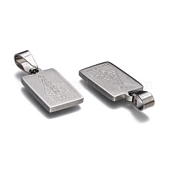 Pendenti in acciaio inossidabile 304 anti-ossidazione&nbsp;LS-STAS-M245-22P