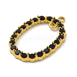 Ciondoli connettori in acciaio inossidabile 304 placcato oro&nbsp;STAS-K273-05G-02