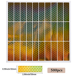 500 Stück selbstklebendes Laserpapieretikett&nbsp;DIY-SP0006-82B