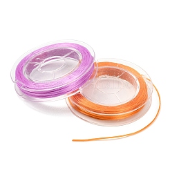 10 Rolle 10 Farben flaches elastisches Kristallschnur-Set&nbsp;EW-YW0001-10