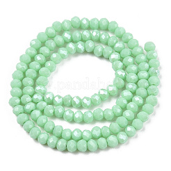 FilI di perline in vetro placcato&nbsp;X-EGLA-A034-P3mm-A20