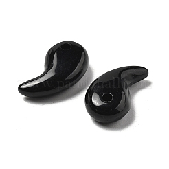 Natürliche schwarze Onyx-Anhänger&nbsp;G-L620-B05-01