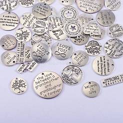 40 pz 20 ciondoli in lega di stile tibetano&nbsp;TIBEP-SZ0001-03