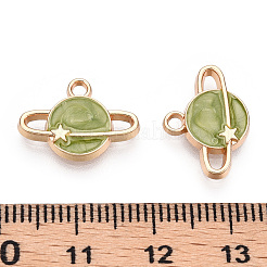 Pendentifs d'émail en alliage&nbsp;LS-ENAM-T009-66A-RS