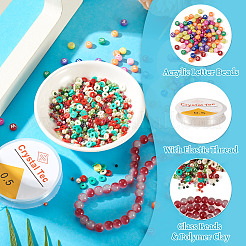 Kits para hacer collares y pulseras de diy&nbsp;DIY-TAC0032-18C