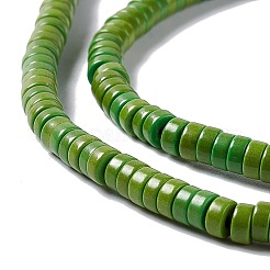 Abalorios de turquesas sintéticas hebras&nbsp;X-TURQ-G110-4x2mm-10